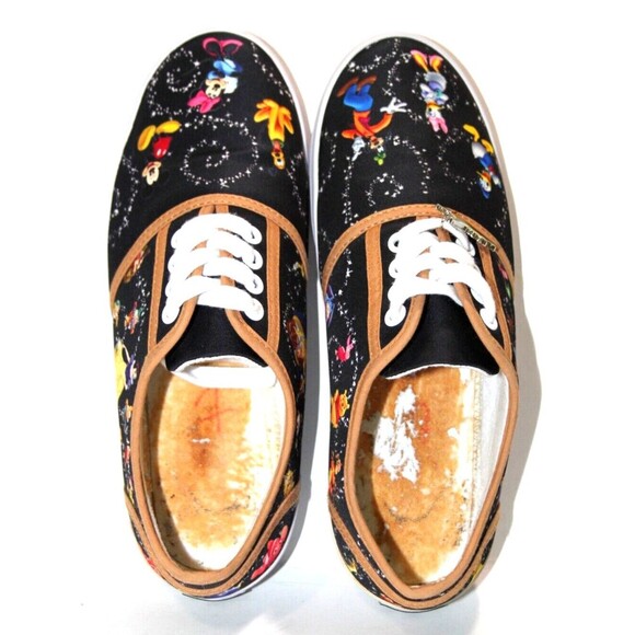Disney Magic Women Canvas Shoes Sneakers Bradford Exchange Character Art Size 7 - Picture 12 of 16